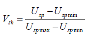 Формула определения глинистости по каротажу ПС